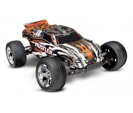 Traxxas Rustler 2wd XL-5 Brushed (with batteries and charger) ORANGE