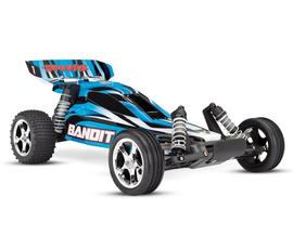 Traxxas Bandit 2WD XL-5 TQ (with battery/charger), Blue