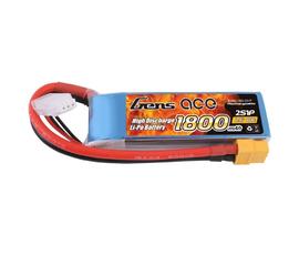 Gens ace 1800mAh 7.4V 40C 2S1P LiPo Battery Pack with XT60 Plug
