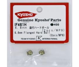 Kyosho  6.8mm Flanged Hard Ball (2pcs/MP9)