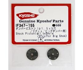 Kyosho Big Bore Shock Piston (1.5 x 5 hole) (2)