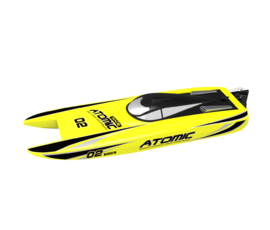 Volantex Atomic Brushless Racing Boat  2.4Ghz With Battery/Charger (Yellow)