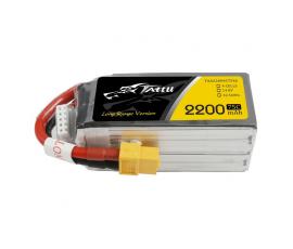TATTU 2200mAh 14.8V 75C 4S1P Lipo Battery XT60