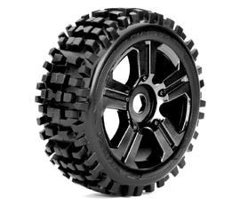 Roapex Buggy 1:8 tyre RHYTHM on Black wheels 17mm (2)
