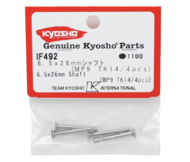 Kyosho MP9/MP10 6.5x26mm Shock Pin (4)