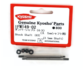 Kyosho 3.5mm Rear Shock Shaft (2)