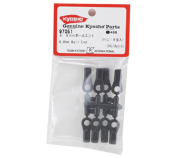 Kyosho MP9/MP10 High Grade 6.8mm Steering Ball End (8)