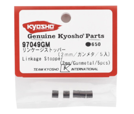 Kyosho 2mm Linkage Stopper (Gunmetal) (5)
