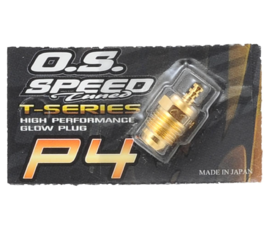 O.S. P4 Gold Turbo Glow Plug 