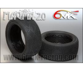 6Mik Magma 2.0 21/40º 1/8 Buggy (2) Tyres only