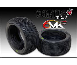 6Mik Scratch 21/40º 1/8 Buggy (2) Tyres only