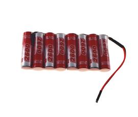 9.6v 2600mAh Vp Rechargeable AA Ni-MH Battery Pack